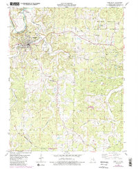Steelville 1978 topographic map thumbnail