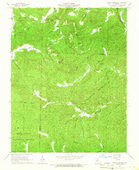 Stegall Mountain 1965 topographic map thumbnail