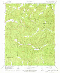 Stegall Mountain 1965 topographic map thumbnail