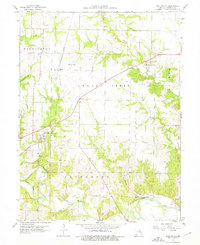 Stoutsville 1960 topographic map thumbnail