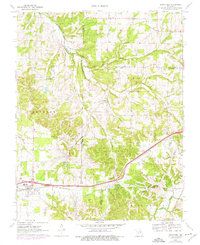 Strafford 1970 topographic map thumbnail