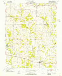 Strasburg 1954 topographic map thumbnail