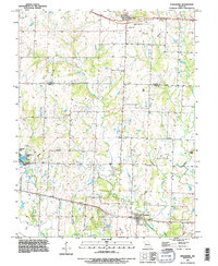 Strasburg 1990 topographic map thumbnail