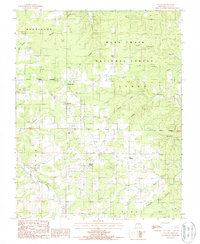 Success 1987 topographic map preview