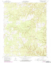 Summersville NE 1968 topographic map thumbnail