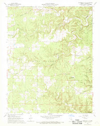 Summersville NE 1968 topographic map thumbnail