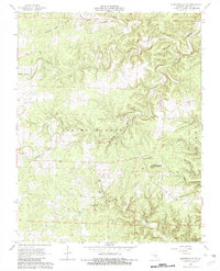Summersville NE 1968 topographic map thumbnail