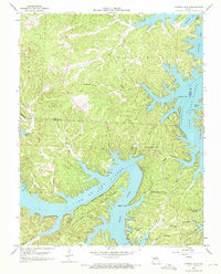Sunrise Beach 1959 topographic map thumbnail