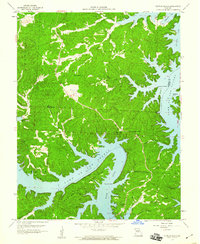 Sunrise Beach 1959 topographic map thumbnail
