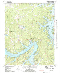 Sunrise Beach 1983 topographic map thumbnail