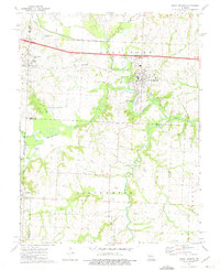 Sweet Springs 1973 topographic map thumbnail