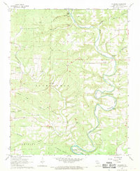 Sycamore 1968 topographic map thumbnail