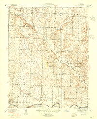 Taberville 1955 topographic map thumbnail