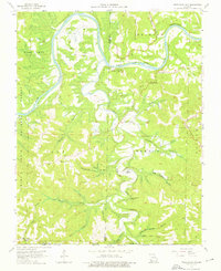 Table Rock Dam 1956 topographic map thumbnail