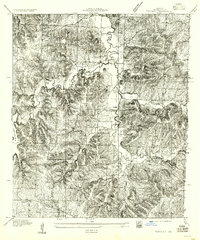Tarsney 1955 topographic map thumbnail