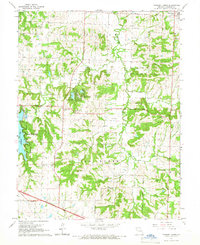 Tarsney Lakes 1965 topographic map thumbnail