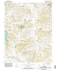Tarsney Lakes 1990 topographic map thumbnail