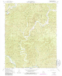 The Sinks 1968 topographic map thumbnail
