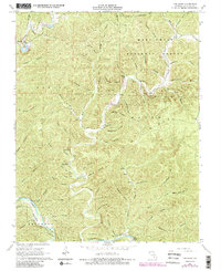 The Sinks 1968 topographic map thumbnail