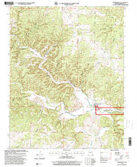 Thomasville 1997 topographic map thumbnail