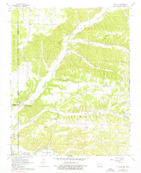 Tiff City 1965 topographic map thumbnail