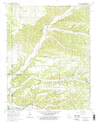 Tiff City 1965 topographic map thumbnail