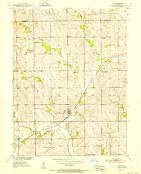 Tina 1952 topographic map preview
