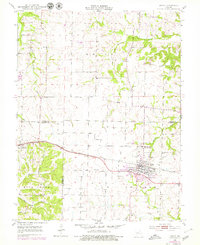 Tipton 1952 topographic map thumbnail