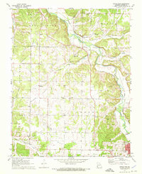 Tipton Ford 1972 topographic map thumbnail