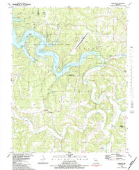 Toronto 1983 topographic map thumbnail