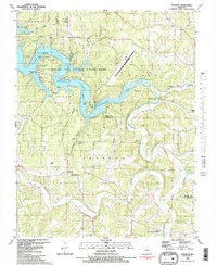 Toronto 1983 topographic map thumbnail