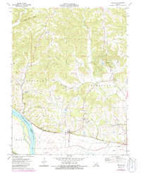 Treloar 1973 topographic map thumbnail