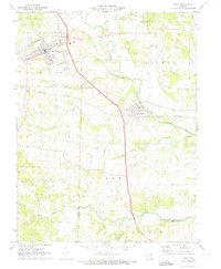 Troy 1972 topographic map preview
