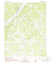 Tuscumbia 1987 topographic map thumbnail