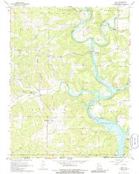 Udall 1968 topographic map thumbnail