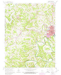 Union 1966 topographic map thumbnail