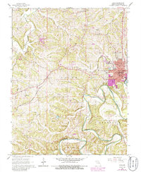 Union 1966 topographic map preview