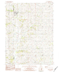 Union Star 1983 topographic map thumbnail