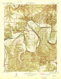 Valhalla topographic map thumbnail