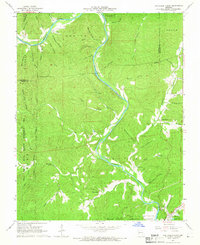 Van Buren North 1965 topographic map thumbnail
