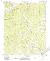Van Buren North 1965 topographic map thumbnail