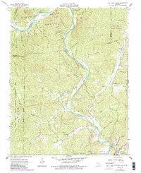 Van Buren North 1965 topographic map thumbnail