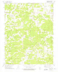 Vanzant 1973 topographic map thumbnail