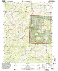 Vanzant 2004 topographic map thumbnail