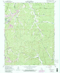 Viburnum East 1967 topographic map thumbnail