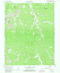 Viburnum East 1967 topographic map thumbnail