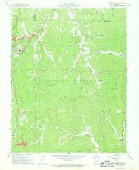 Viburnum East 1967 topographic map thumbnail