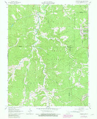 Viburnum West 1967 topographic map thumbnail