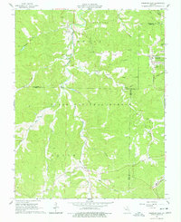 Viburnum West 1967 topographic map thumbnail