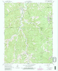 Viburnum West 1967 topographic map thumbnail